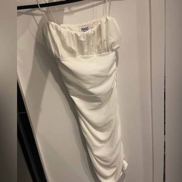 Princess Polly penney dress in WHITE - Picture 2 of 2